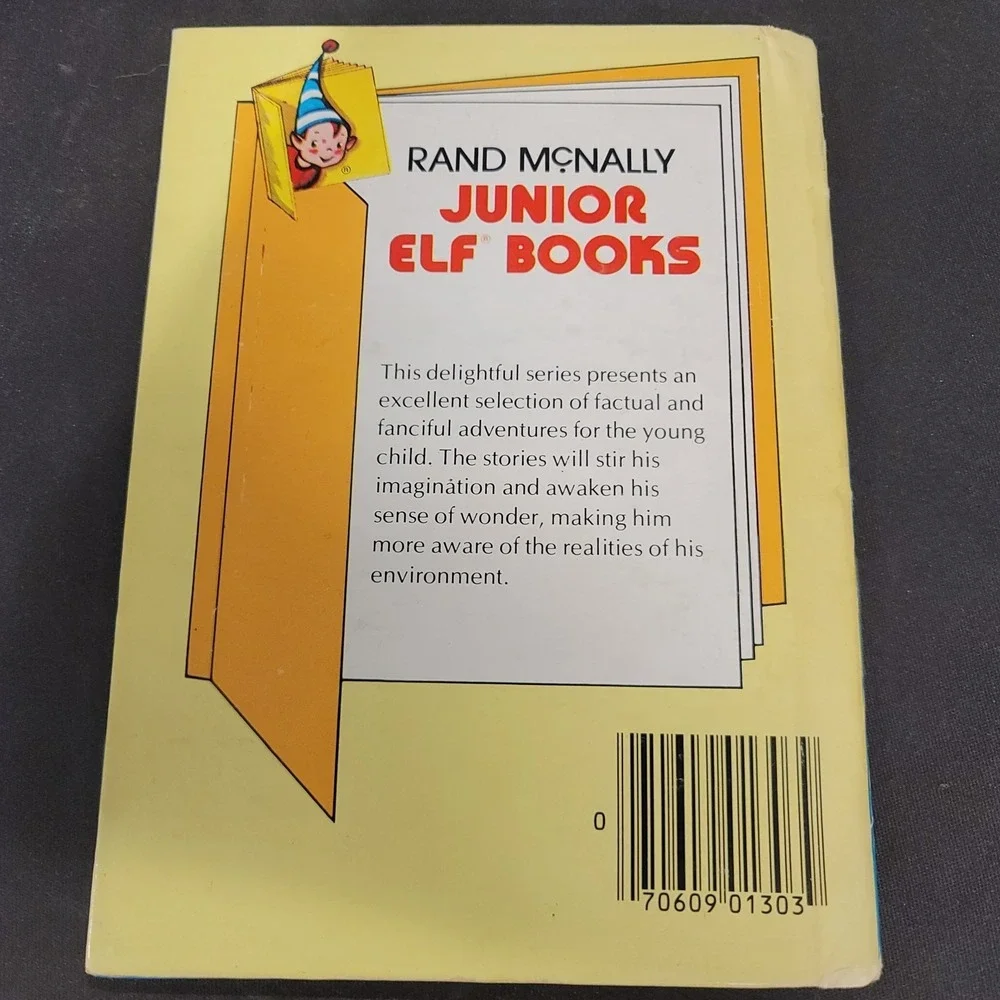 1950 Mr Snitzel's‎ Cookies Book Elf #653 Rand McNally Junior Jane Flory